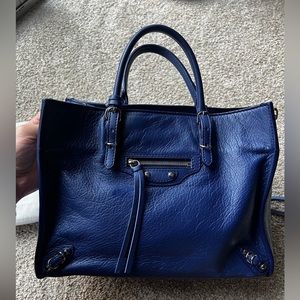 BALENCIAGA Blue Papier A6